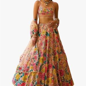 Floral Embroidered Lehenga Choli
